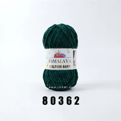Zdjęcie produktu dla Włóczka Himalaya Dolphin Baby 362 / butelkowa zieleń
