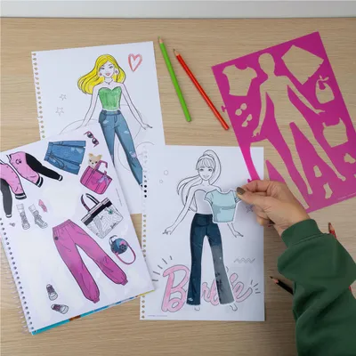 Obrázek produktu pro Undercover Barbie, Omalovánky pro děti, Vícebarevný