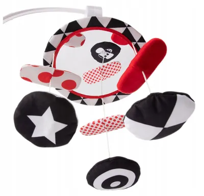 Produktbild von Canpol Babies Mobile Sensory Toys Kontrastfarben mit Spieluhr 0m+