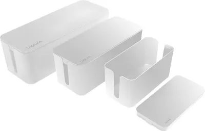 Obrázok produktu pre Logilink Kabelbox-Set, 3 Größen, weiß