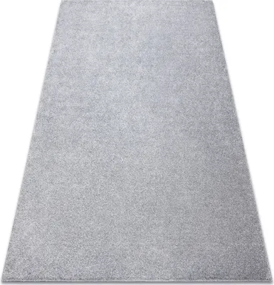 Zdjęcie produktu dla DYWAN - WYKŁADZINA SAN MIGUEL srebrny 92 gładki, jednolity, jednokolorowy szary 300x350 cm