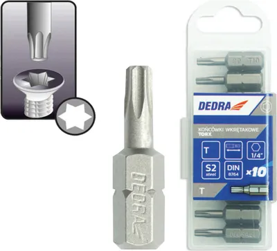 Produktbild von Schraubendreher-Bits Torx T30 25 mm, 10 Stück