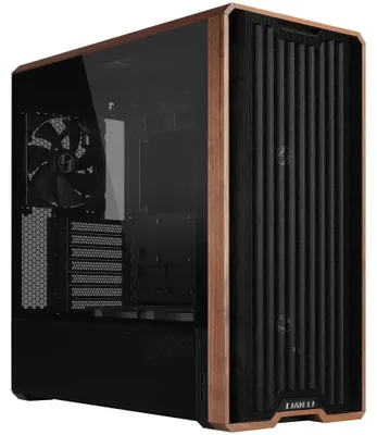 Image de Lian Li Lancool LAN217X boîtier d'ordinateur Midi Tower Noir, Bois
