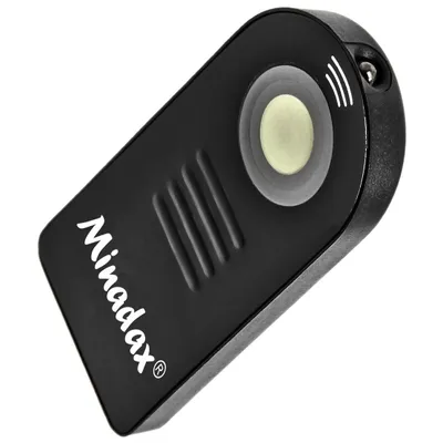 Produktbild von Infrarot Fernauslöser Mini kompatibel mit Canon M, 700D, 650D, 600D, 550D, 500D, 450D, 400D, 350D, 300D, 100D, 70D, 60D, 7D, 6D, 5D Mark III, 5D Mark II, Powershot G6, G5, G3 Ersatz für RC1 und RC5
