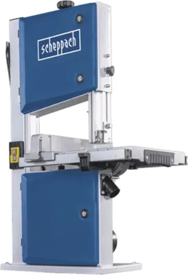Obrázek produktu pro Ferastrau cu banda, Scheppach, HBS 261, 500 W, viteza banda 942 m/min, adancime de taiere 115 mm, Albastru/Argintiu