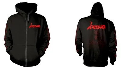 Produktbild von Venom Kapuzenpullover Herren At War With Satan schwarz XL