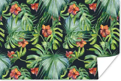 Produktbild von MuchoWow® Poster Monstera - Dschungel - Blätter 180x120 cm - Fotoplakat