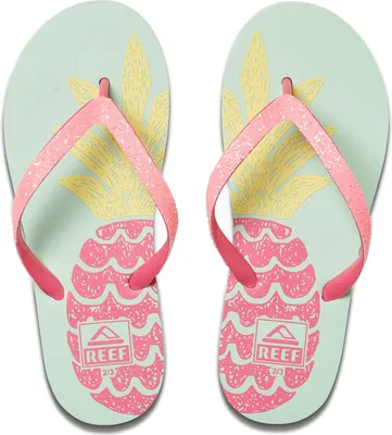 Produktbild von REEF Girls Kinder Zehentrenner Sandalen Strand »STARGAZER PRINTS« Big Pineapple