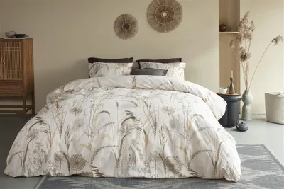 Produktbild von Beddinghouse Bettwäsche-Garnitur Amelie Farbe Natural Größe 155x220+80x80