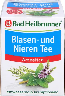 Produktbild von Bad Heilbrunner Blasen- und Nieren Tee Filterbeut. 8X1.75 g