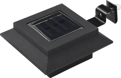 Produktbild von vidaXL Solar-Außenleuchten 12 Stk. LED Rechteckig 12 cm Schwarz