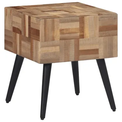 Obrázok produktu pre vidaXL Bočný stolík 40x40x45 cm Recyklované masívne teakové drevo