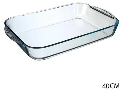 Produktbild von Rechteckige schale aus glas 40x25x6cm - 5 five simply smart