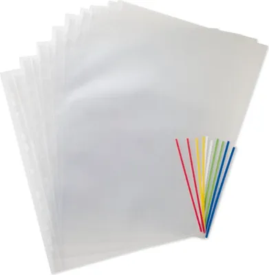 Produktbild von TimeTEX Set Prospekt-Hüllen A4-Extra, 10-tlg.