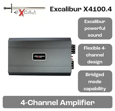 Obrázek produktu pro Excalibur X4100.4 | 4-kanálový zesilovač