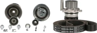Produktbild von GATES KP25649XS-1 Zahnriemensatz + Wasserpumpe für VW GOLF VI (5K1) Polo Schrägheck (6R1, 6C1) TOURAN (1T1, 1T2) für AUDI A4 Avant (8K5, B8) A6 Avant