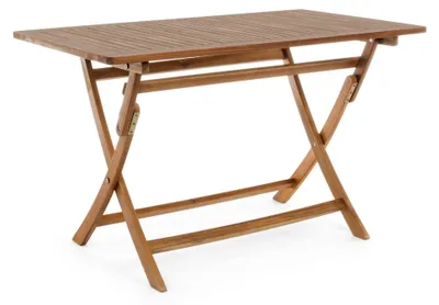 Produktbild von Rechteckiger Tisch NOEMI aus Akazienholz, klappbar, 120×70 cm