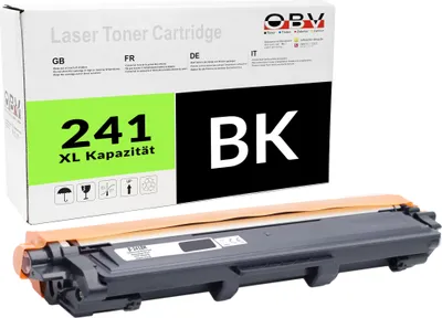 A product shot of a compatible toner cartridge and its packaging.