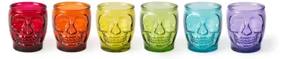 Zdjęcie produktu dla Excelsa zestaw 6 szklanek do wody Calavera szklanka 40 cl kolorowa