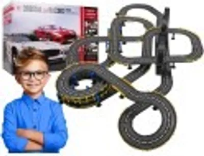 Image de grand circuit de course automobile + 2 voitures pour enfants