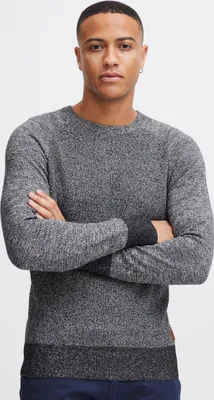 Produktbild von Blend BHGandolf Herren Strickpullover Feinstrick Pullover mit Rundhalsausschnitt 100% Baumwolle Regular fit