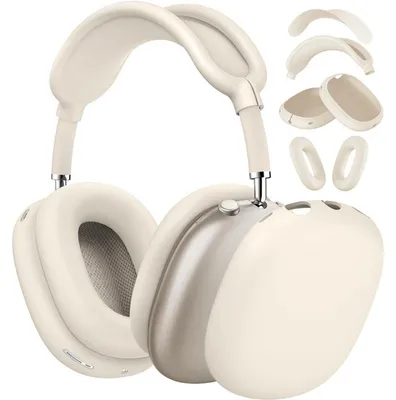 Image de INF Coque en silicone 4 pièces pour AirPods Max 2 — Toucher doux, anti-rayures, lavable, compatible avec Apple AirPods Max 2 Lumière des étoiles