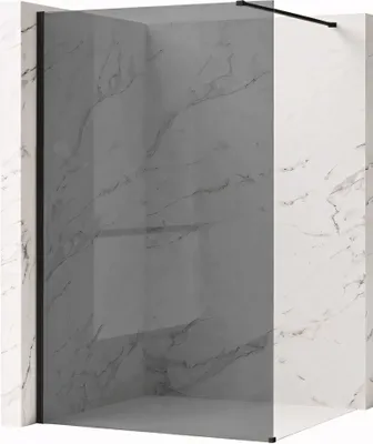 Produktbild von Duschwand Walk-In REA Flexi 100 Black