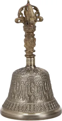 Produktbild von Tibetische Tempelglocke aus Messing in 4 Größen, Gold, Größe: 15 cm