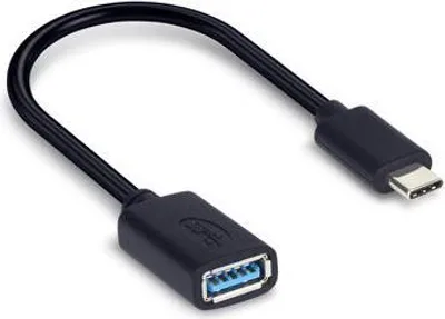 Immagine prodotto di Hamlet XADTC-U2A-MF02 cavo USB USB 3.2 Gen 1 (3.1 Gen 1) 0,2 m USB A USB C Nero