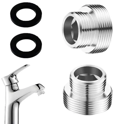 Productafbeelding van Universele Douchekraan Adapter - 4 Stuks M18 naar M22