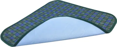 Produktbild von PFLEGE POINT® Inkontinenz Stuhlauflage grün-blau 45 x 45 cm