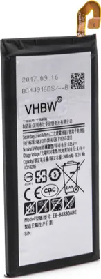 Produktbild von vhbw Akku kompatibel mit Samsung Galaxy SM-J330L, SM-J330G, SM-J330G/DS, SM-J330FN Handy Smartphone Telefon (2400 mAh, 3,85 V, Li-Polymer)