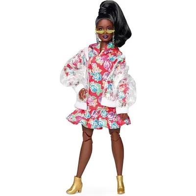Produktbild von Barbie BMR1959, voll bewegliche kurvige Barbie Modepuppe, brünett