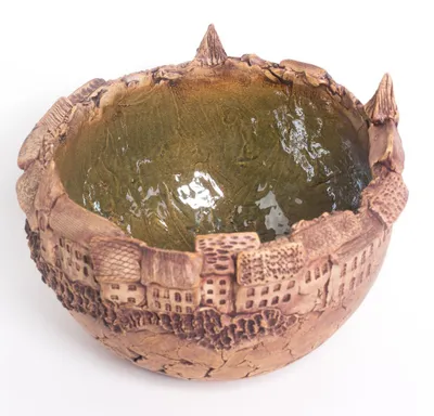 Produktbild von Übertopf "Oskartopf" (28.00 cm) Kugelform