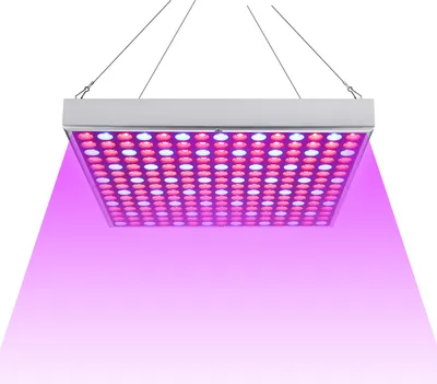 Produktbild von VINGO 15W LED Pflanzenlampe, Pflanzenlicht Vollspektrum, Pflanzenleuchte mit Rot Blau Licht, Grow Lamp fuer Zimmerpflanzen Gemuese und Blumen im Gewaechshaus, Wachstumslampe LED