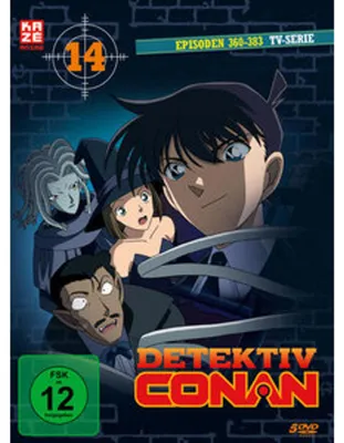 Obrázok produktu pre Detektiv Conan - TV-Serie - DVD Box 14 (Episoden 360-383) (5 DVD's)