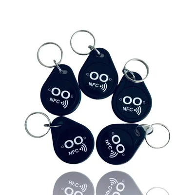 Produktbild von 5x NFC GOOD Tags Schlüssel Anhänger NTAG216 Tag für iOS iPhone und  Android