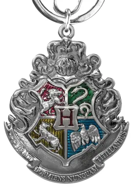 Zdjęcie produktu dla Blatny brelok do kluczy Harry Potter z herbem Hogwartu