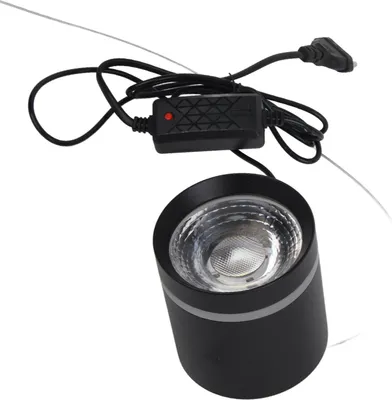 Zdjęcie produktu dla Oświetlenie do akwarium słonowodnego Shanrya, stop aluminium, odbłyśnik wysokiej częstotliwości, lampa koralowa do wody morskiej, 18 W, metalowe odprowadzanie ciepła, do akwariów (wtyczka ZY-K2 EU 220 V)