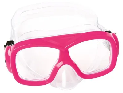 Produktbild von Bestway 22039, Kind, Vollgesichtsmaske, Freitauchen, Polycarbonat, Blau, Violett, Rot, 7 Jahr(e)