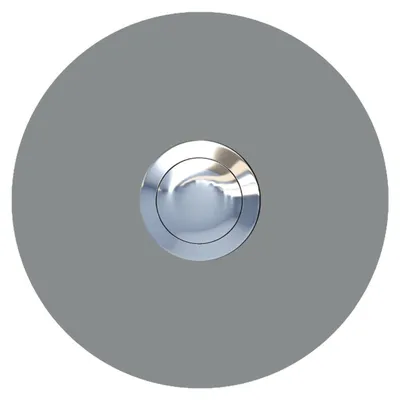 Produktbild von Türklingel Kreis in Grau Metallic