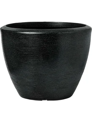 Obrázok produktu pre Obal Capi Arc Granite - Kvetináč s guľou čierny, priemer 114 cm