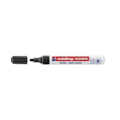 Immagine prodotto di Pennarelli a gesso liquido Edding 4095 nero 10 pezzi