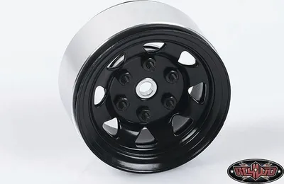 Produktbild von RC4WD Stamped Steel 1.55 Stock Black Beadlock Wheel