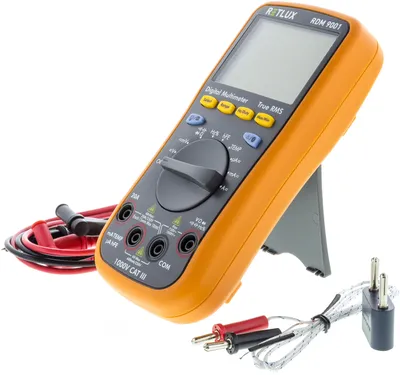 Obrázek produktu pro RETLUX RDM 9001 Multimetr digitální, Bluetooth, automatická volba rozsahu
