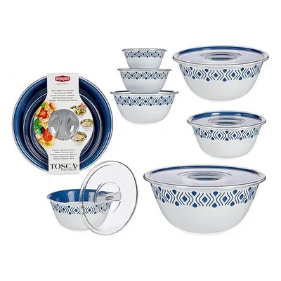 Imagen del producto de Tazón Tosca, color azul, de plástico (3 unidades)
