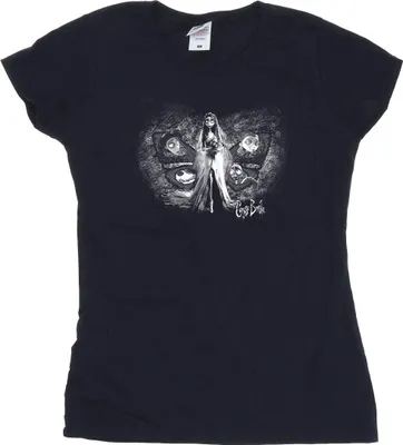 Produktbild von Corpse Bride - T-Shirt für Damen BI14139 (M) (Marineblau)