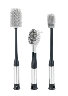Produktbild von Maximex Spülbürsten-Set Hightech schwarz/grau Kunststoff