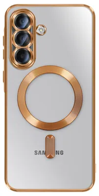 Immagine prodotto di Avizar, custodia MagSafe con bordo cromato per Samsung Galaxy A37, oro