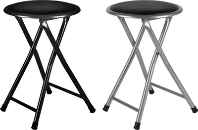 Produktbild von Metall Klapphocker Sitzhocker Klappstuhl Gästestuhl Campingstuhl Hocker Stuhl